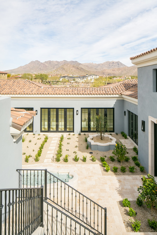 Transitional deck photo in Phoenix