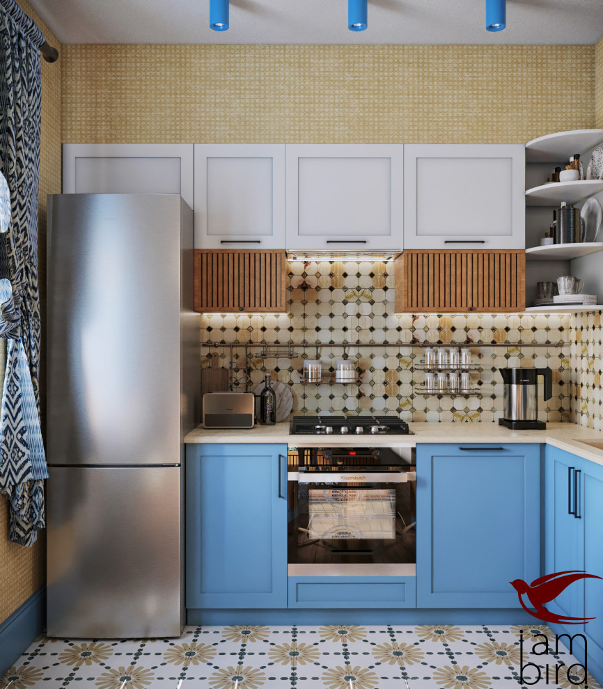 Бохо-Шик в историческом районе Москвы 80 кв.м