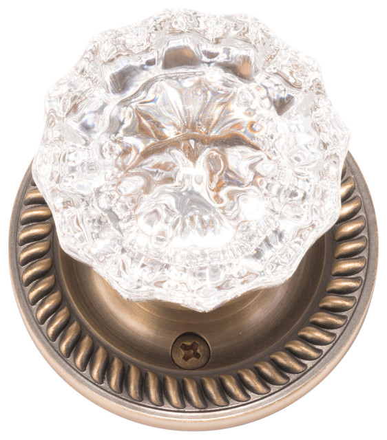 Charleston Double Dummy Door Set Traditional Doorknobs by BRASS