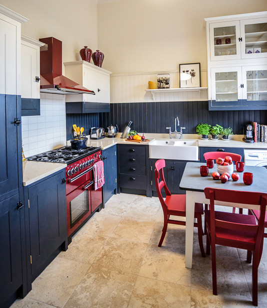 Two tone kitchen transitional-kitchen