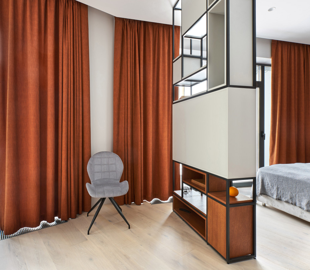 Фото спальни для Центра интерьерных решений по проекту Ксении Мицкевич