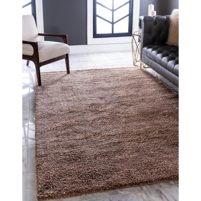 Unique Loom Calabasas Solo Rug, 8'x10' Contemporary Area Rugs by BisonOffice Houzz