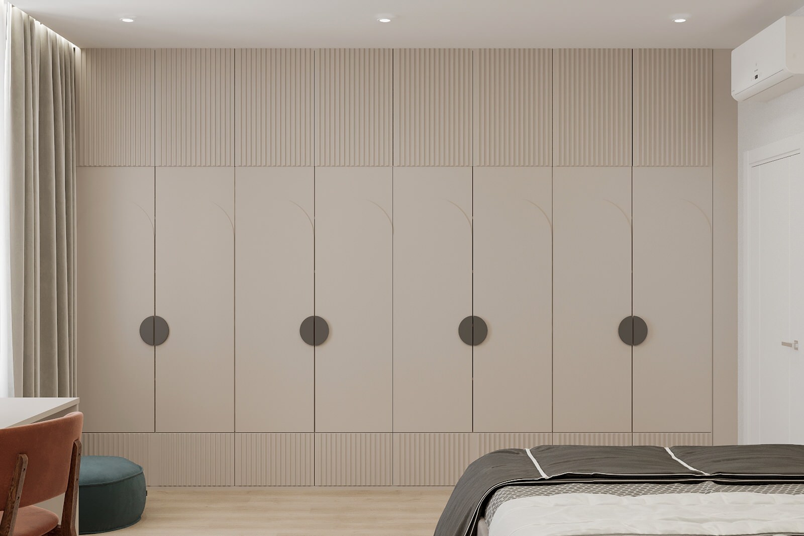 Minimalist apartment 120 m2