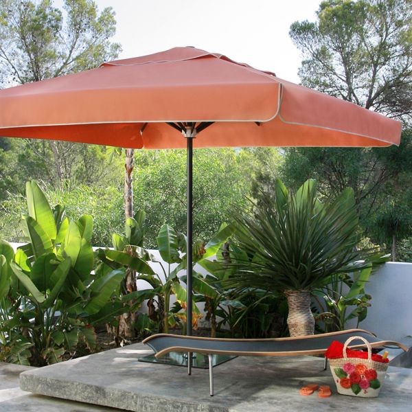 Riviera Square Patio Umbrella Modern Patio Chicago By Home