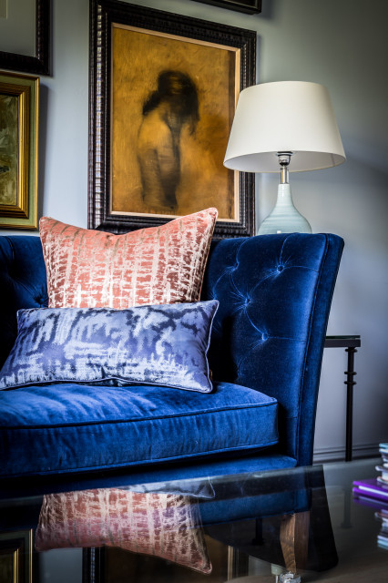 Holland Park Apartment klassisk-dagligstue