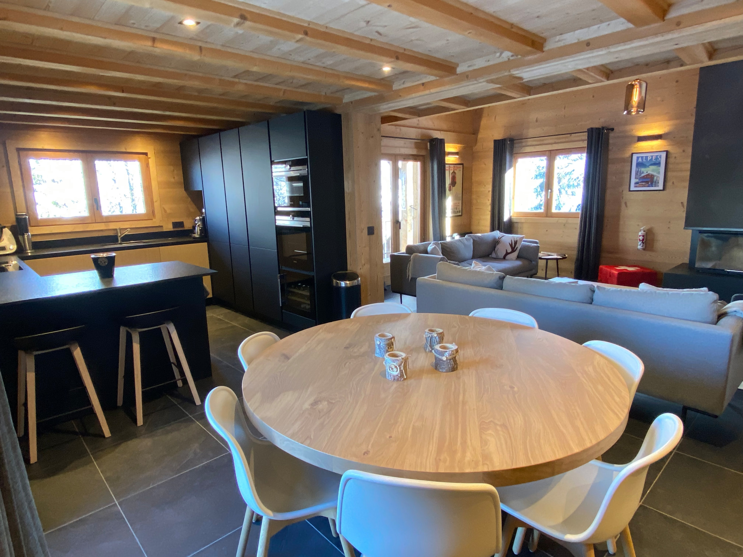 CHALET BOIS ET CONTEMPORAIN