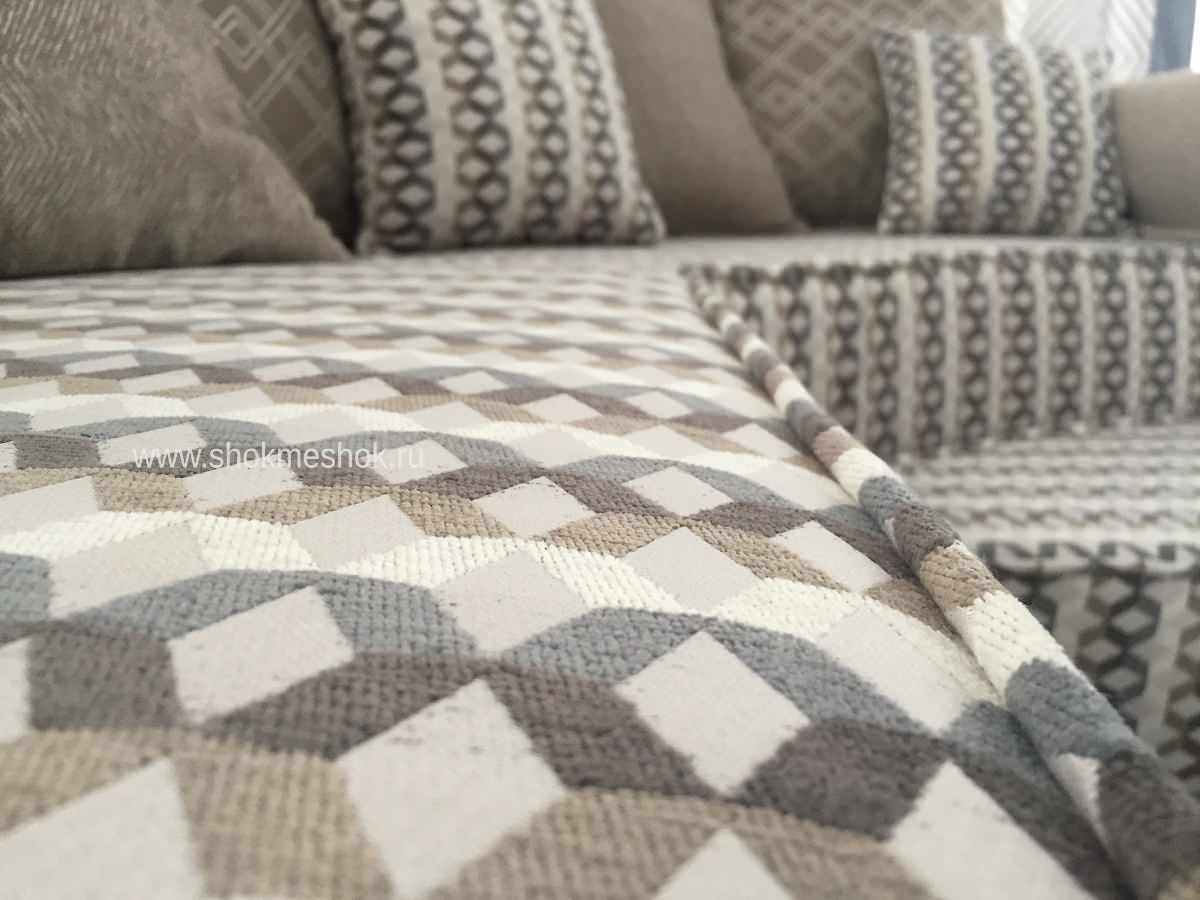 Модульный эркерный диван