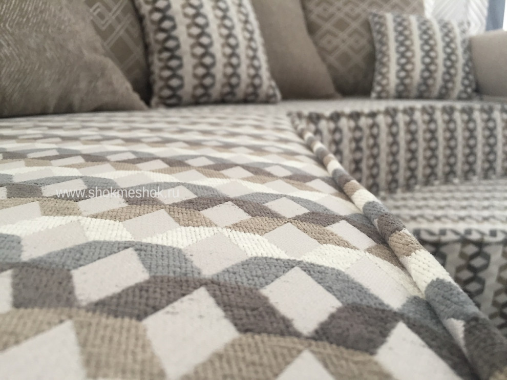 Модульный эркерный диван