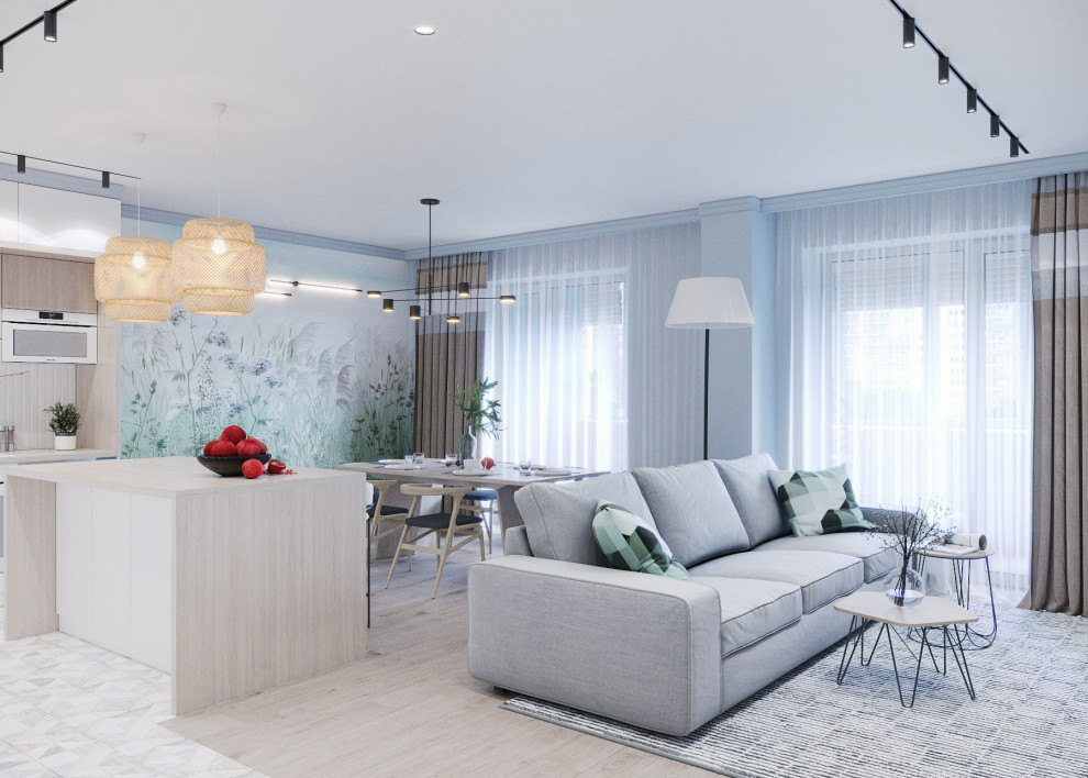 Интерьер квартиры Сканди