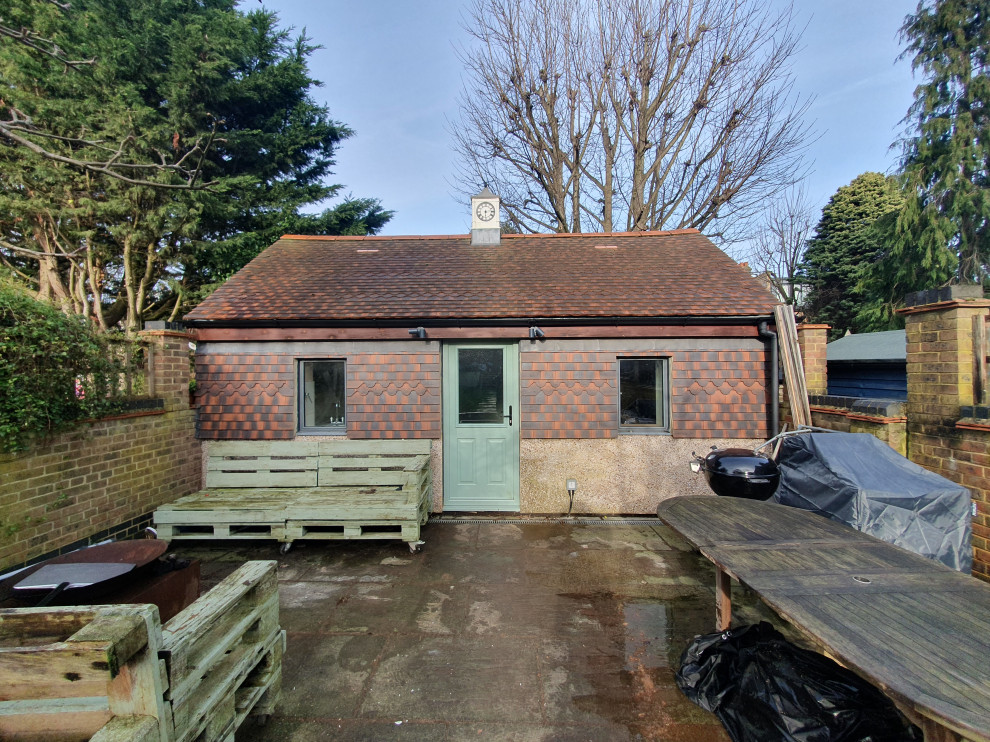 Garden house renovation