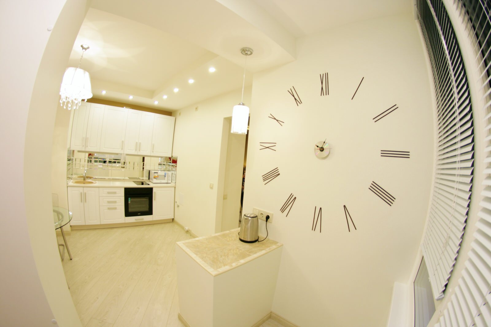 Квартира в теплых тонах