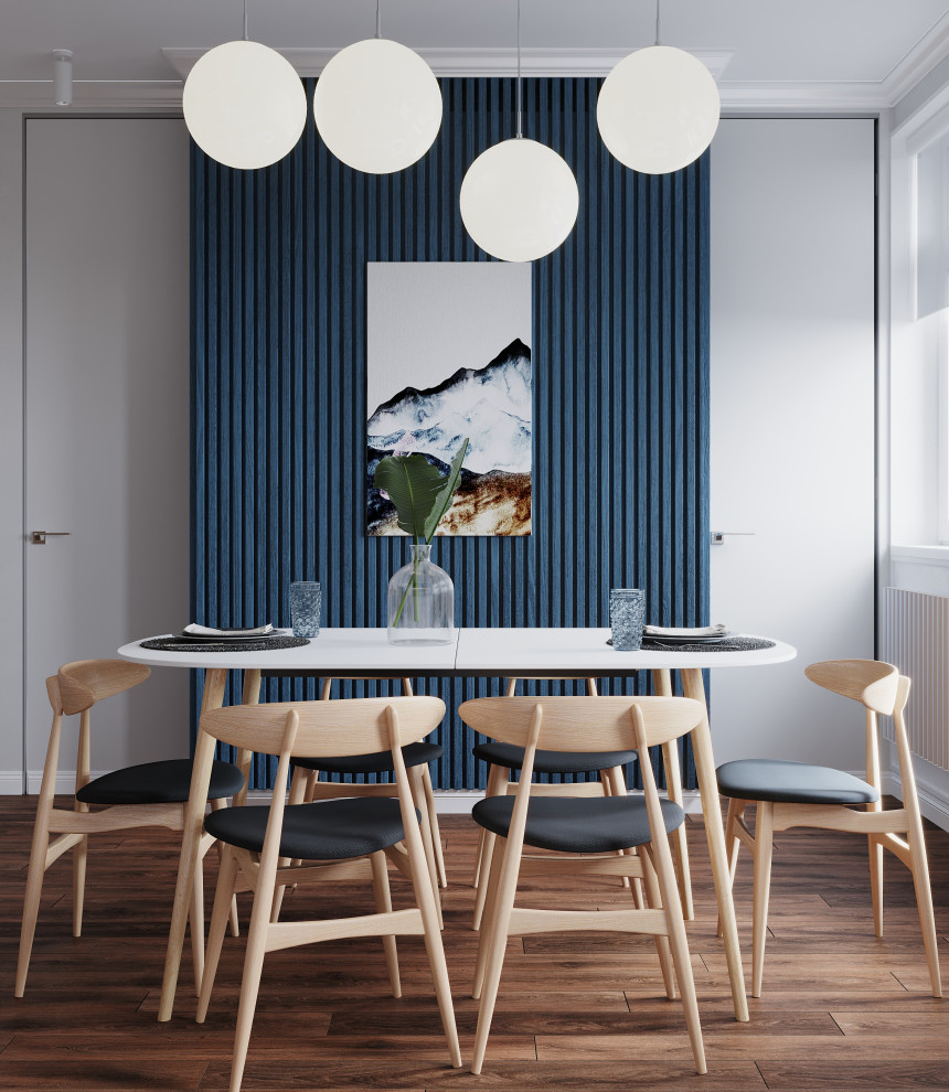 Интерьер в природной гамме для семьи с двумя детьми