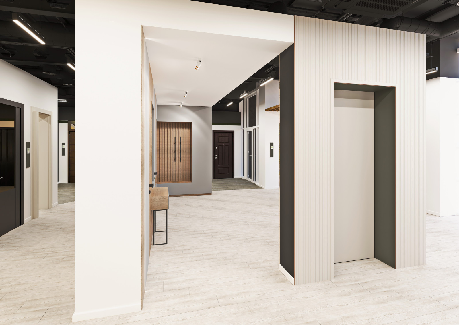 Дизайн салона дверей в Ростове