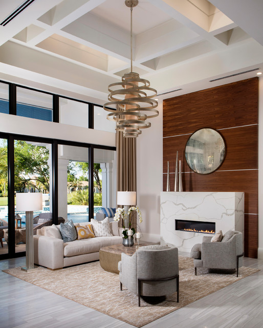 Luxury In Naples, FL contemporaneo-salon