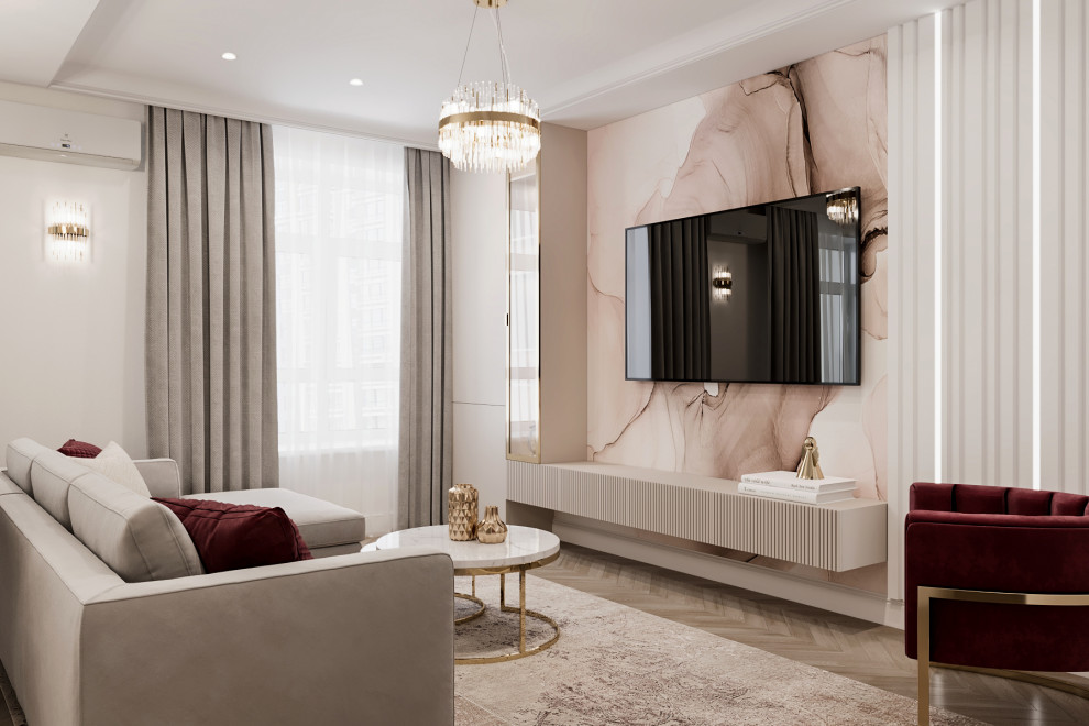 Столичный, 3х комнатный дом, классика с элементами Арт Деко