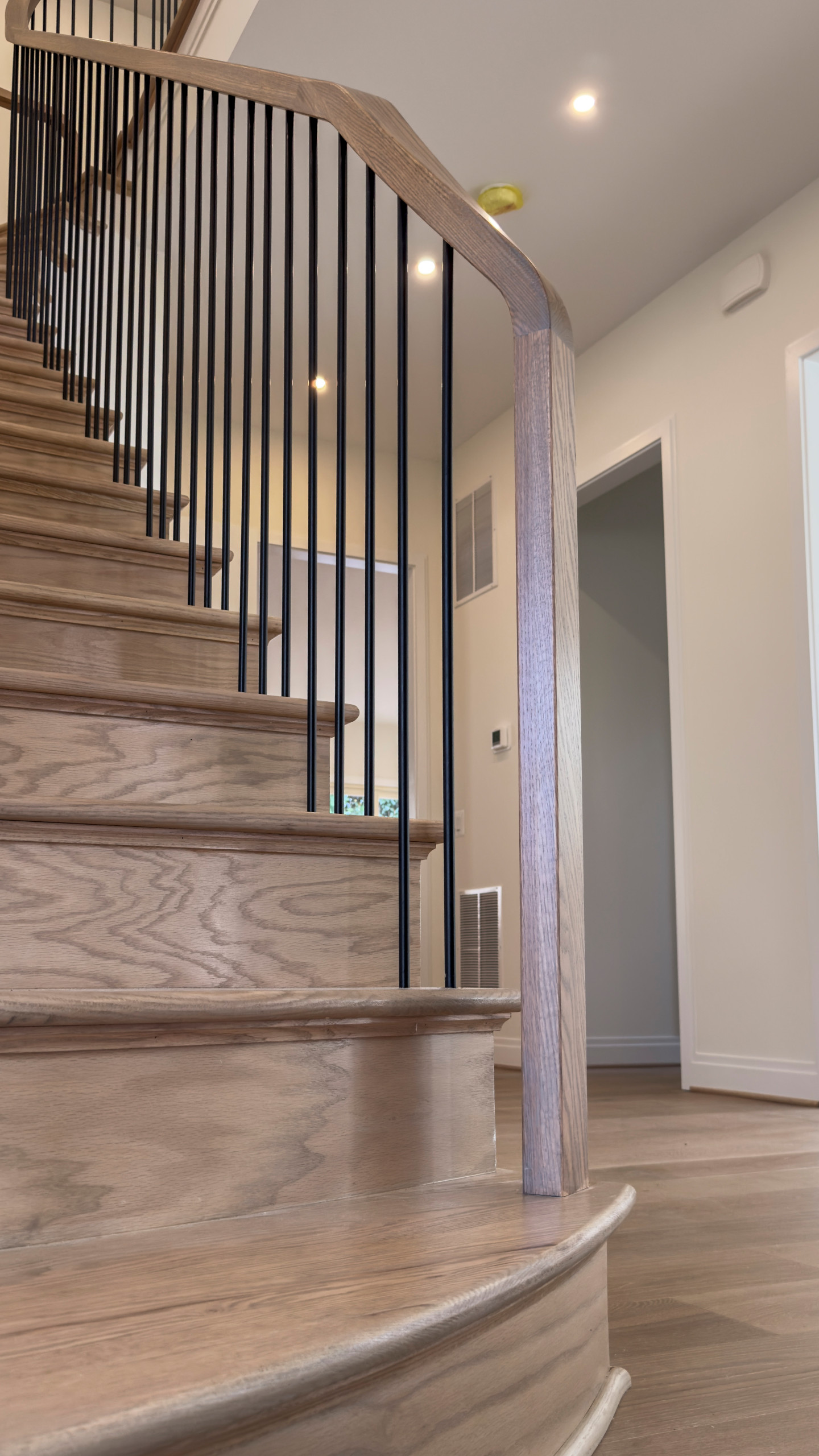 144_Attractive Transitional Staircase in Impressive Modern Home, Vienna VA 22180
