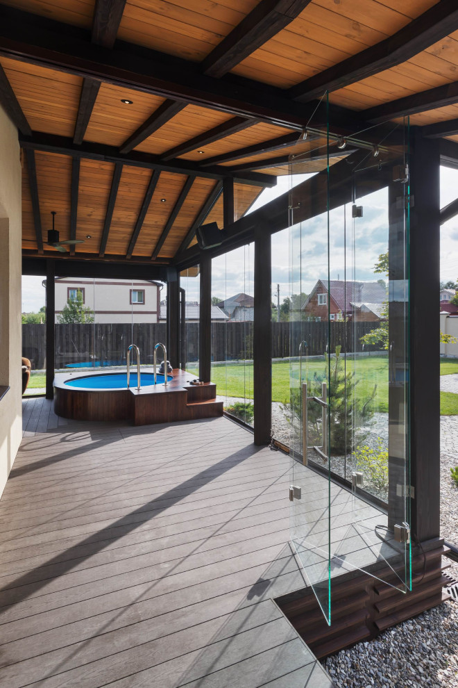 Остекленная терраса ЕЩЕ НЕМНОГО ЛЕТА