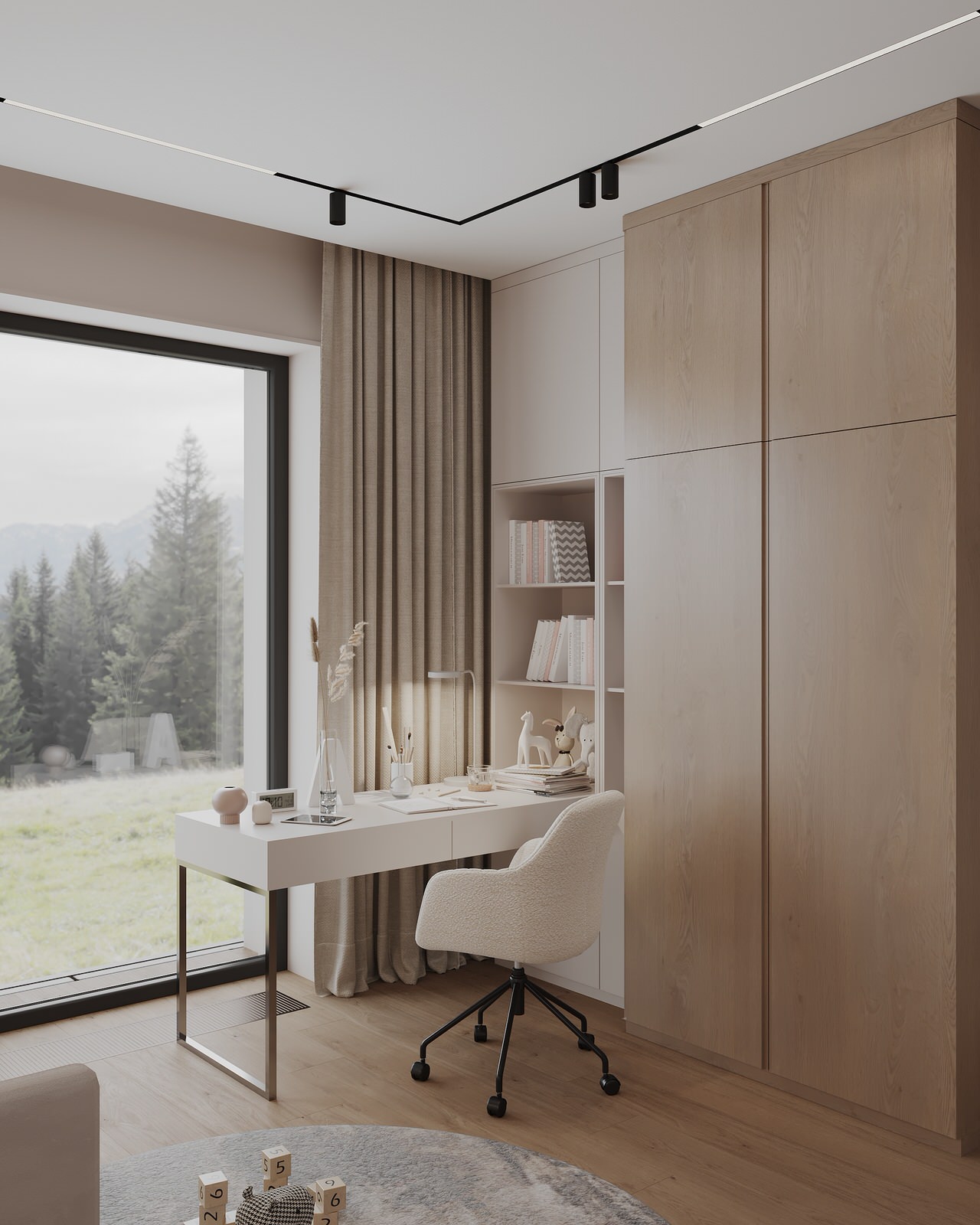 Интерьер дома в КП Урман