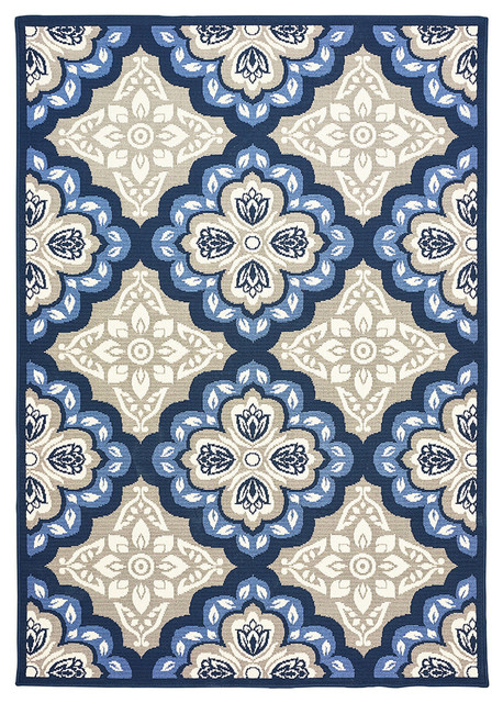 Freya Area Rug Latte Blue 60 X87 Modern Rugs By Freya Area Rug Latte Blue 60 X87