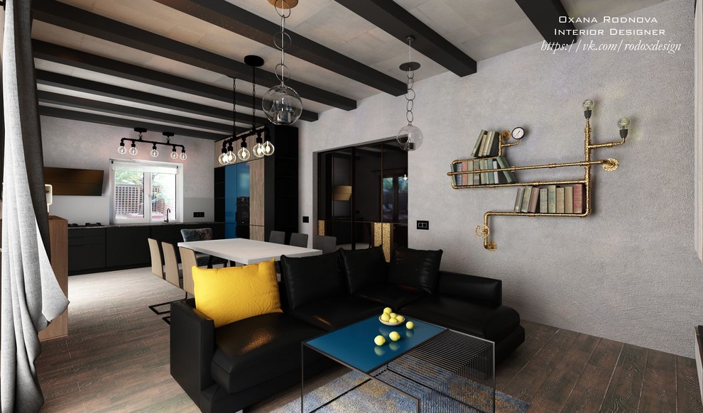 Кухня-студия in LOFT STYLE