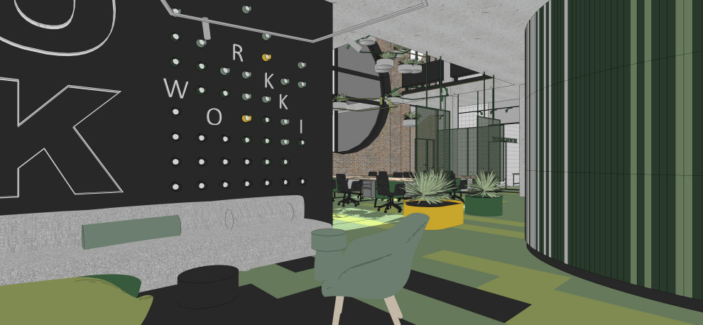 коворкинг в зелени