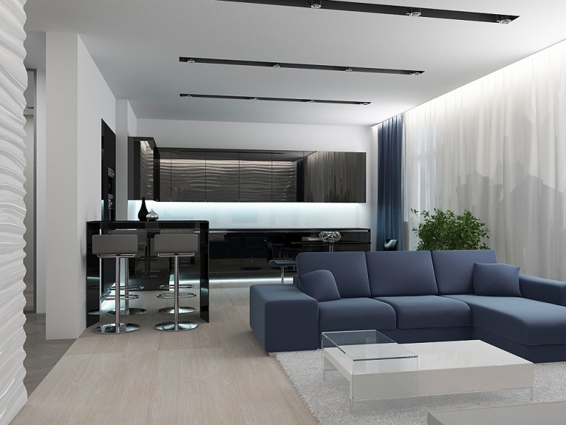 Квартира в стиле минимализм