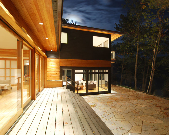 Beaver Lake modern-haeuser