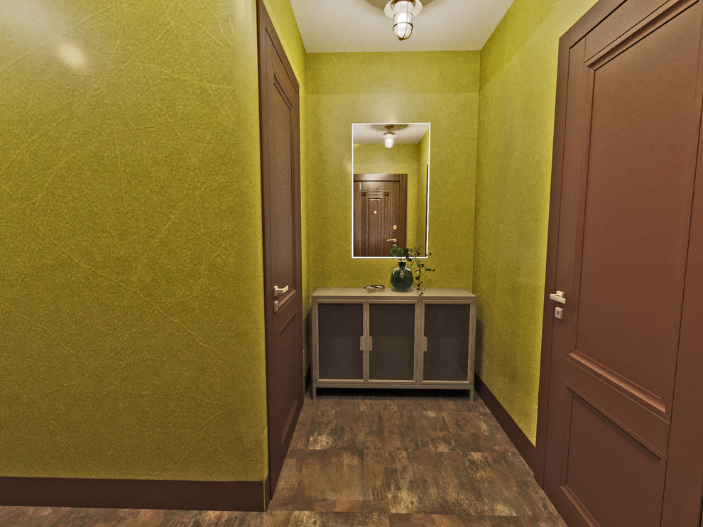 Квартира на Пулковском шоссе в стиле ирландского паба. 40 кв.м. Вариант 1.