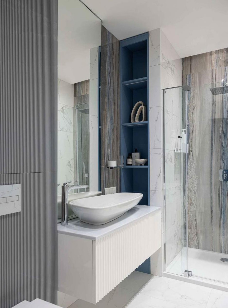 Дизайнерский ремонт студия 32 кв м