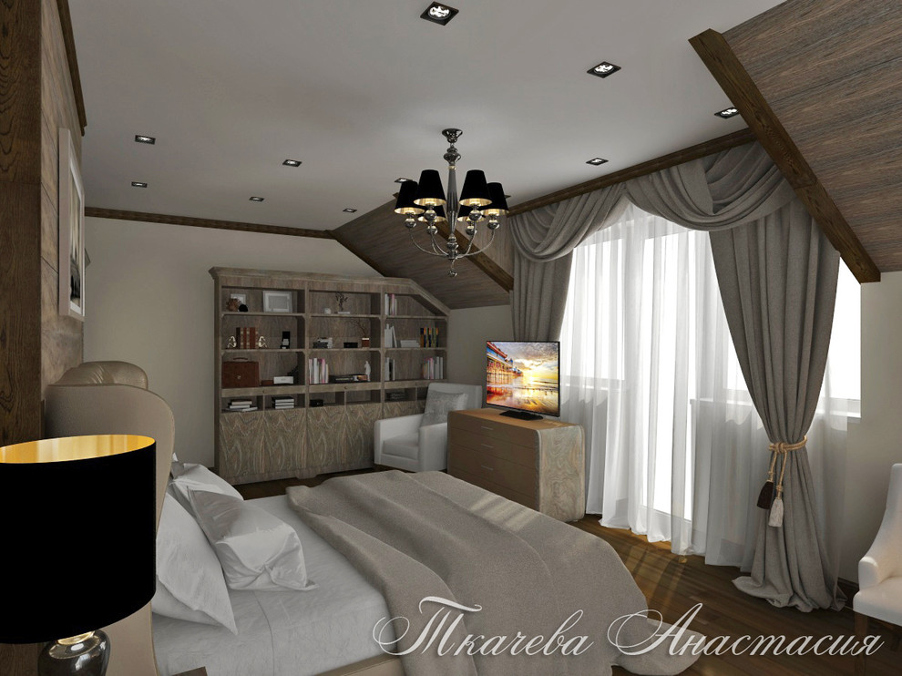 Спальни в доме на Красной поляне