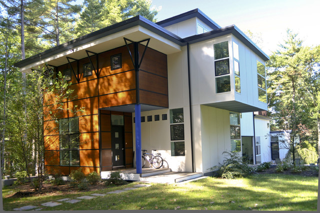 Entry modern-haeuser