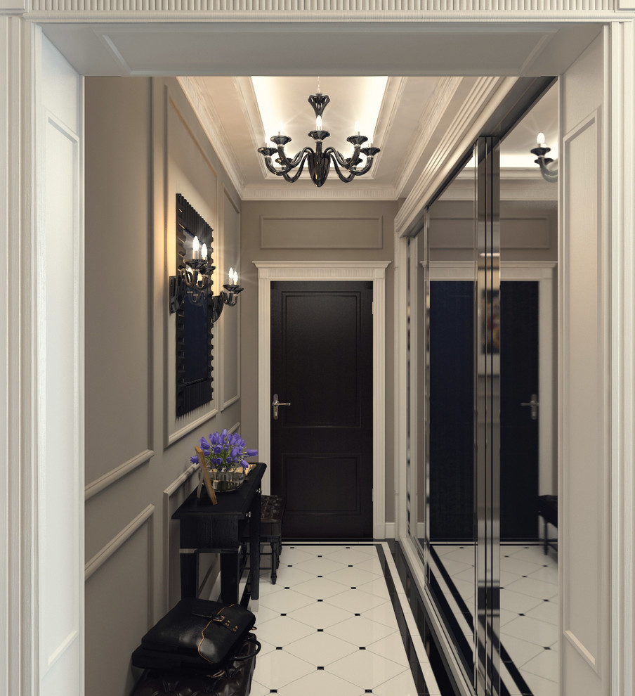 Monochrome +gold  -  apartment with 1 bedroom