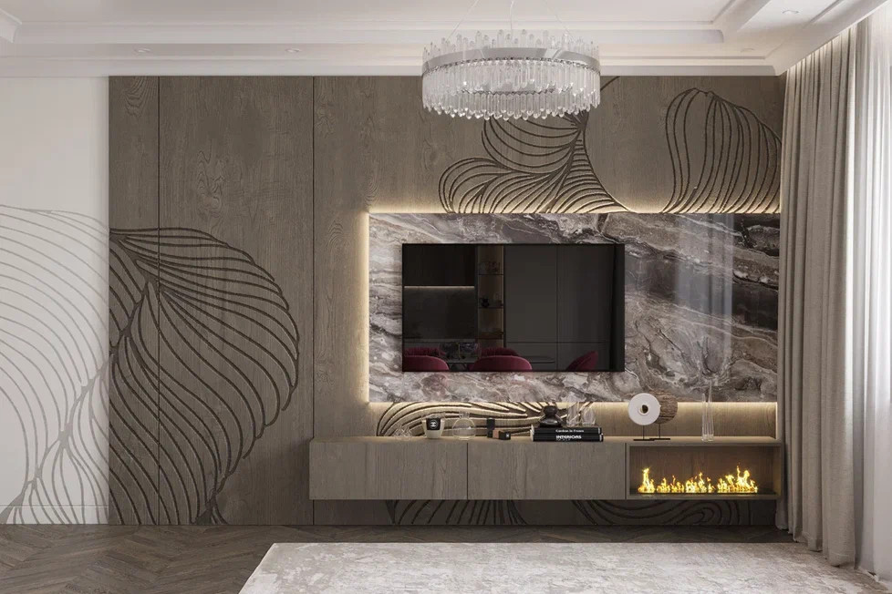 Ремонт квартиры (трехкомнатной) площадью 88,4 м2