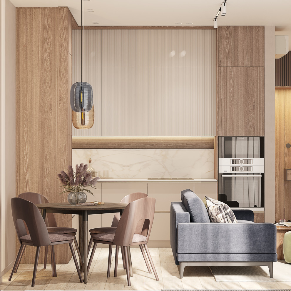 Дизайн интерьера квартиры в ЖК "FLORA&FAUNA"