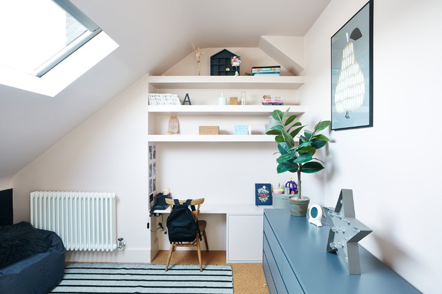 10 Attic Bedroom Scandinavian Kids London By Archea Ltd