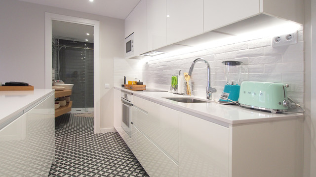 REFORMA DE MINI PISO EN RUBI scandinavian-kitchen