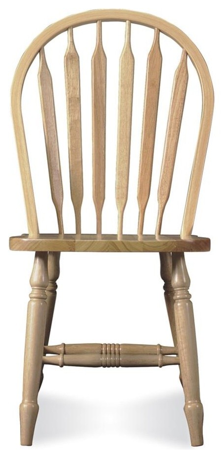 Windsor Unfinished Arrow Back Chair