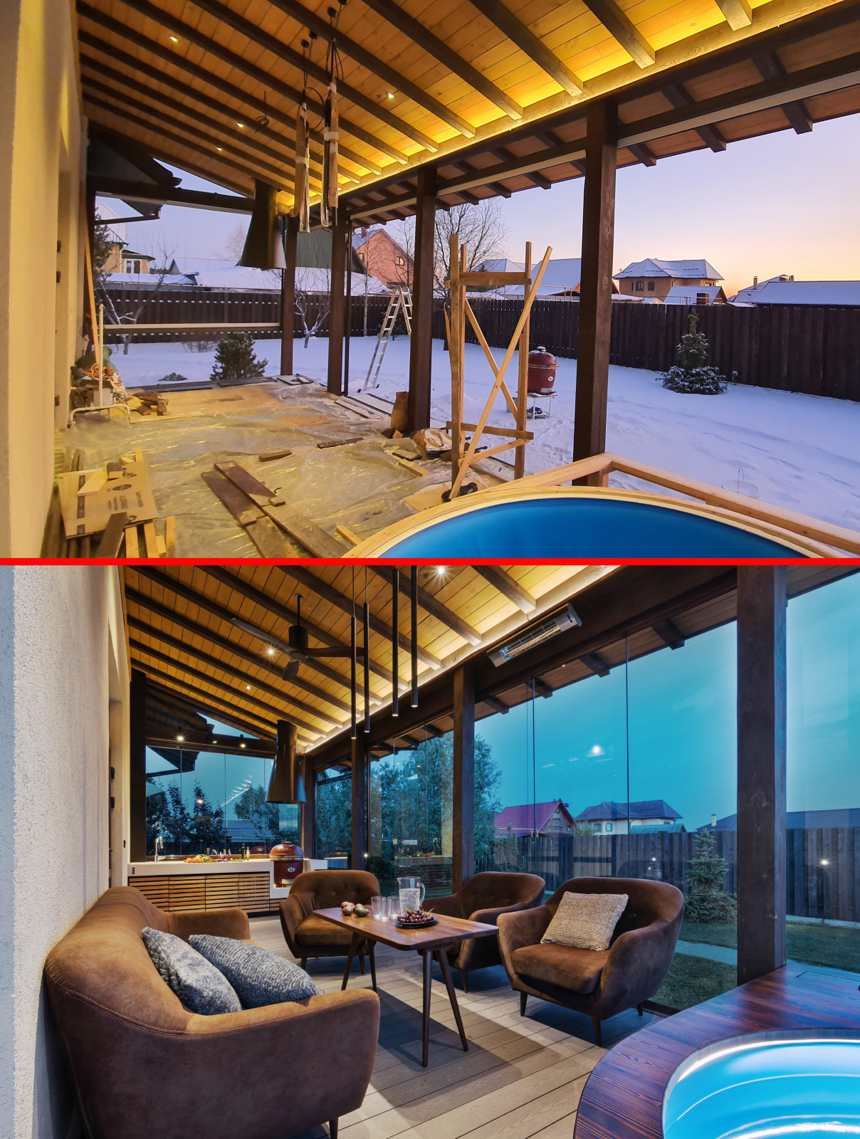 Остекленная терраса ЕЩЕ НЕМНОГО ЛЕТА