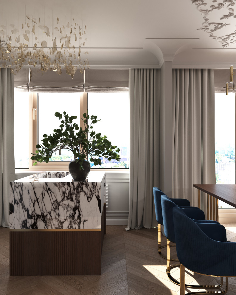 Интерьеры во французском стиле.