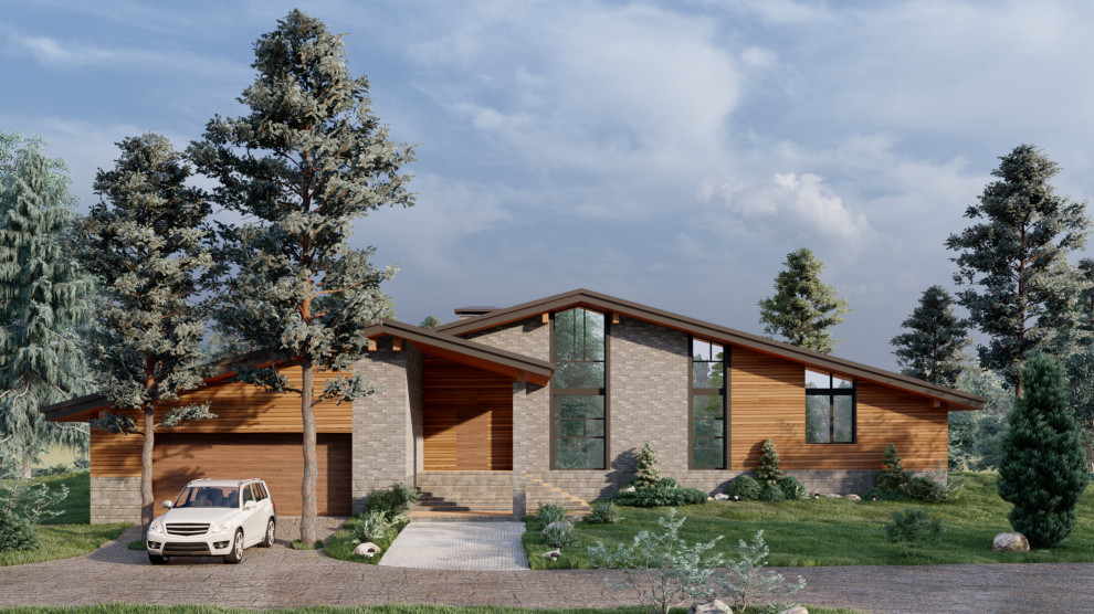 Проект 2-этажного дома