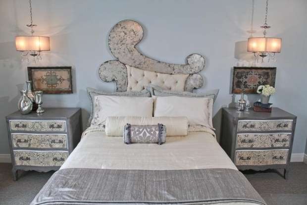 Design ideas for an eclectic bedroom in Louisville.