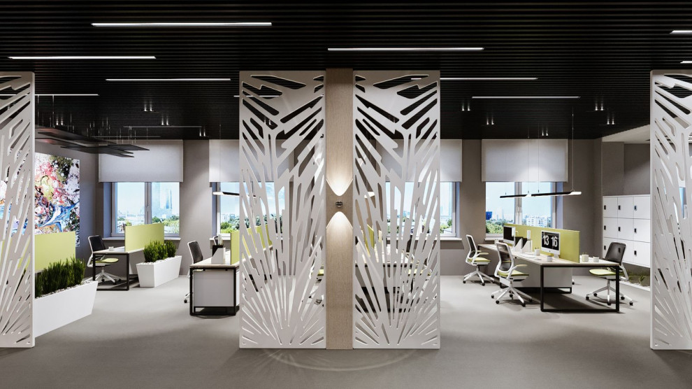 Офис Фарм, open space