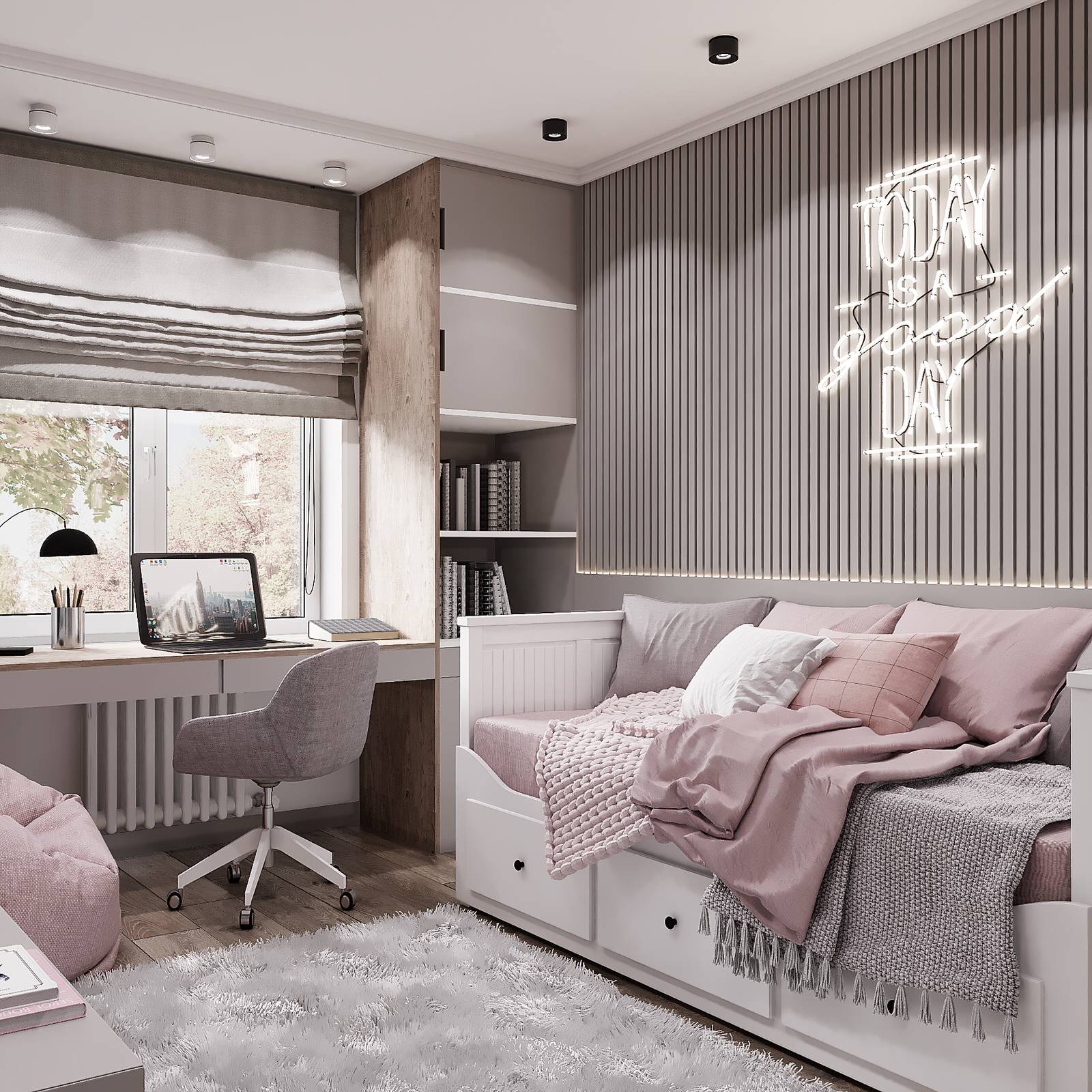 Дизайн интерьера квартиры 53 кв.м. в Замелекесье