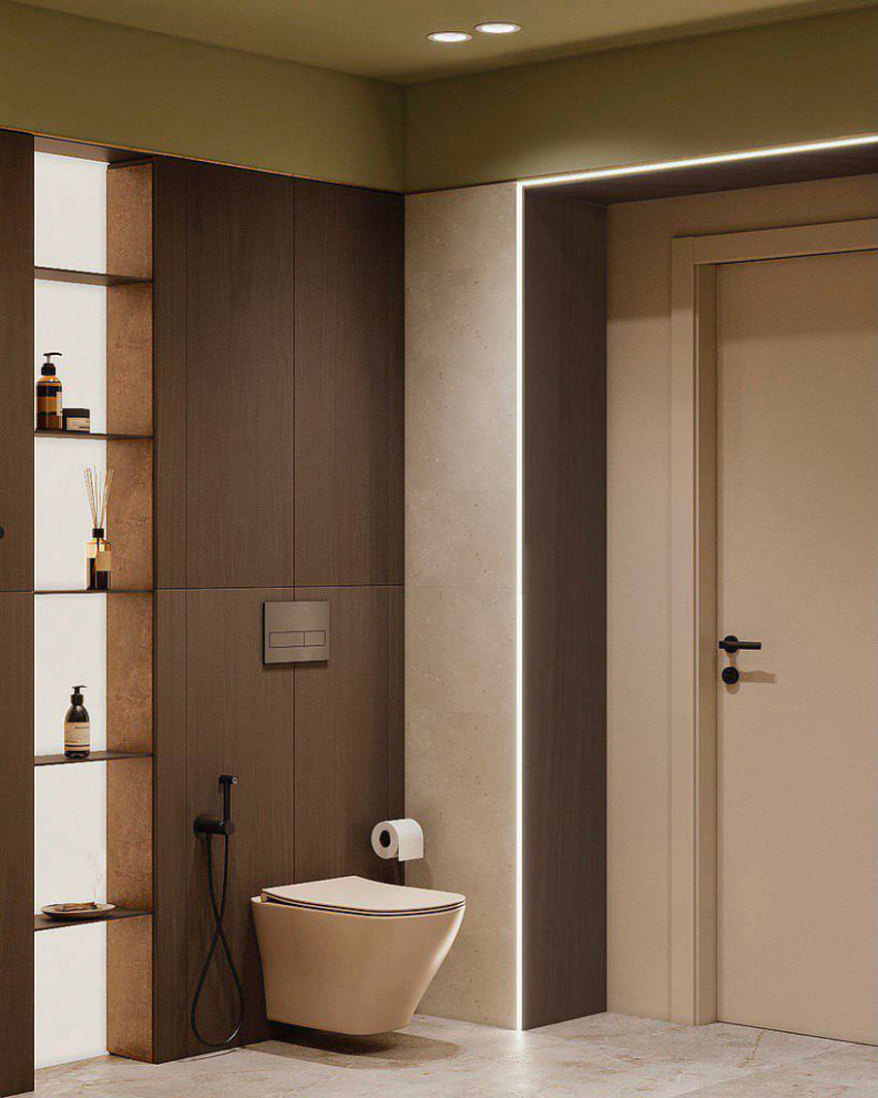 Современный интерьер для молодой семьи, 100 м2