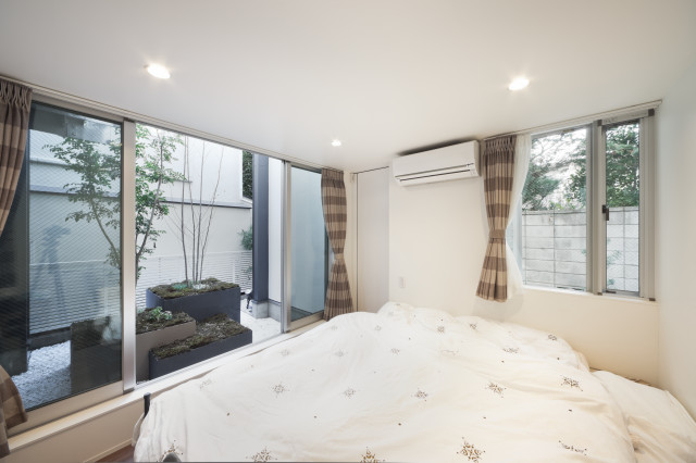 世田谷区S邸 moderno-camera-da-letto