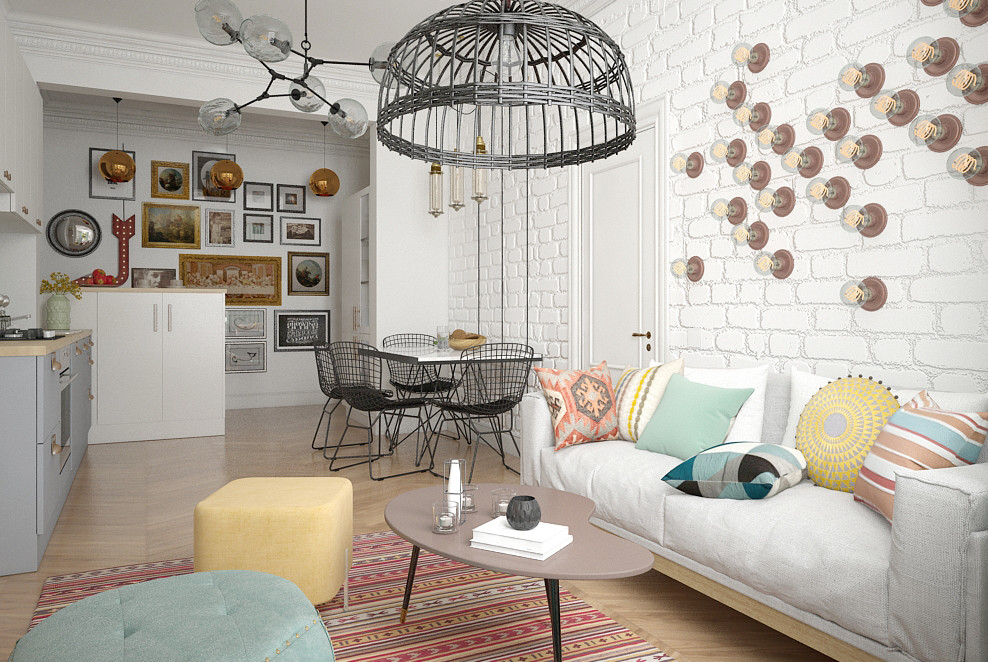 Эклектика в сталинке