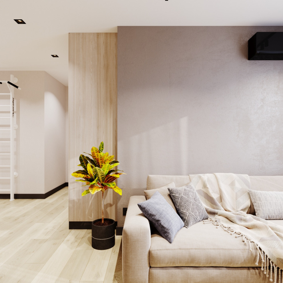 Минимализм в квартире на Басаргина