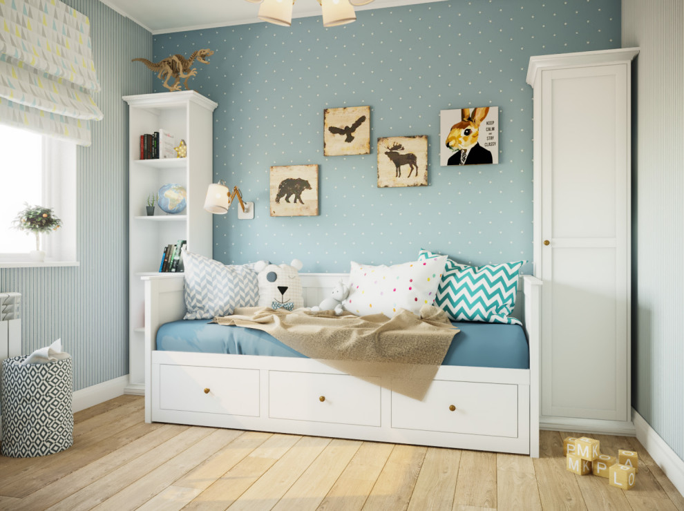 Коттедж в светлых тонах