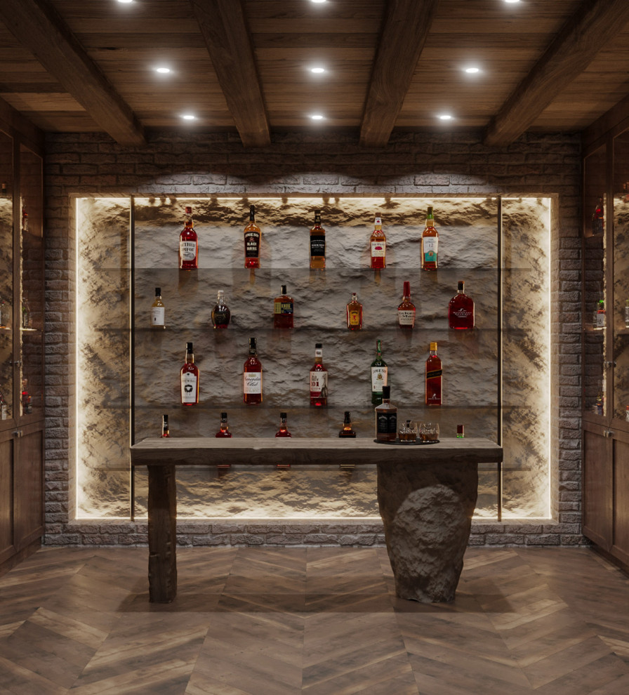 Интерьер виски комнаты