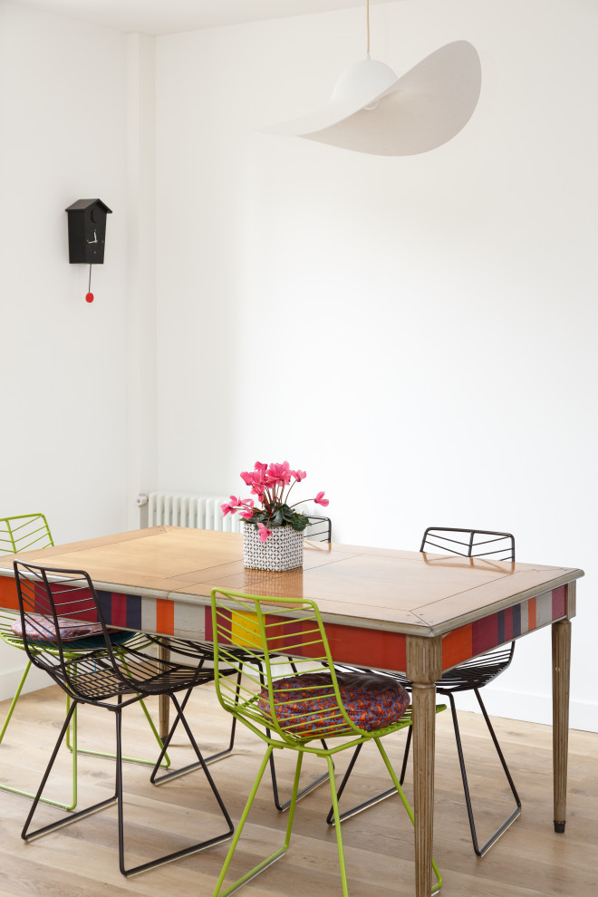 Idées déco pour une salle à manger scandinave.